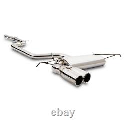 2.25 Stainless Catback Sport Exhaust System For Audi A3 1.4 1.6 Tdi Fsi 03-12