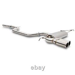 2.25 Stainless Catback Sport Exhaust System For Audi A3 1.4 1.6 Tdi Fsi 03-12
