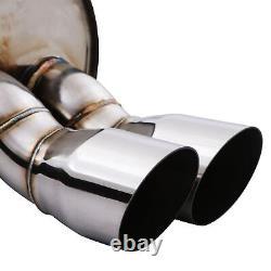 2.5 Stainless Catback Exhaust System For Ford Fiesta Mk7 1.0l Ecoboost 2013+