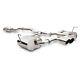 2.5 Stainless Catback Sport Exhaust System For Bmw Mini Cooper S R53 1.6 02-06