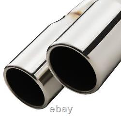 2.5 Stainless Catback Sport Exhaust System For Peugeot 207 1.6 Turbo Gti 06-09
