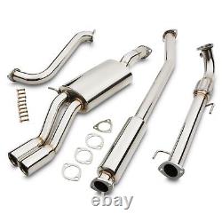 2.5 Stainless Exhaust Cat Back Race Exhaust System For Vw Polo 6r 1.2 09-17