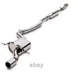 2.5 Stainless Exhaust Race Catback System For Bmw Mini One Cooper R56 R57 06-14