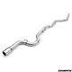 2.75 Cat Back Exhaust System Single Tip For Bmw 1 Series E87 118d 120d 03-07