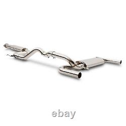 2.75 Stainless Catback Exhaust System For Vauxhall Astra J 2.0 Vxr Mk6 11-15