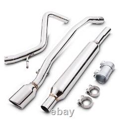 2 Stainless Catback Exhaust System For Vw Volkswagen Up! Gti 1.0tsi 18+