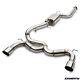 3 Stainless Cat Back Exhaust System For Ford Focus Mk2 2.5 St 225 St225 05-11