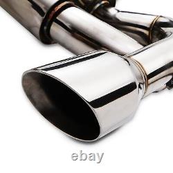 3 Stainless Catback Exhaust System For Seat Leon Fr 2.0 Tfsi Turbo 2005-12