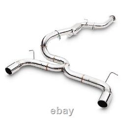 3 Stainless Sport Race Catback Exhaust System For Ford Focus Mk2 2.5 Rs 09-11