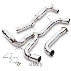 3 Stainless Sport Race Catback Exhaust System For Ford Focus Mk2 2.5 Rs 09-11