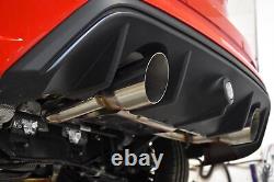 3 Stainless Steel Catback Exhaust System For Ford Focus Mk3 Rs 2.3 2016-2018
