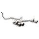 3 Stainless Steel Catback Exhaust System For Honda Civic Fk2 2.0 Type R 2015-17
