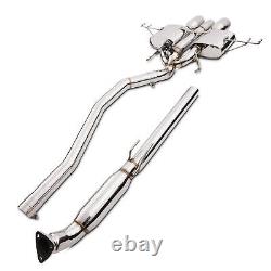 3 Stainless Steel Catback Exhaust System For Honda CIVIC Fk8 2.0 Type R 2017+