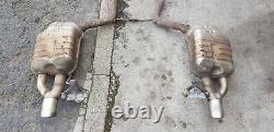 B6 Audi S4 V8 exhaust system (cat back) genuine/oem sold with exhaust hangers