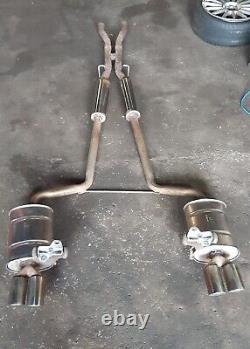 B7 Audi S4 V8 exhaust (MIJ) fabricated cat back with H pipe/resonated + hangers