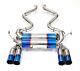 Bmw M3 Series E92 V8 Cat Back Performance Exhaust With Sports Sound & Burnt Tips