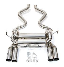 BMW M3 Series E92 V8 Cat Back Performance Exhaust with Sports Sound & Silver Tip