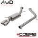 Cobra Sport Polo Gti Exhaust System 6c 1.8 Tfsi Non Resonated Cat Back Vw65