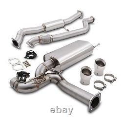 DIRENZA 3 STAINLESS CATBACK EXHAUST SYSTEM FOR BMW 1 SERIES F20 F21 M135i 12-16