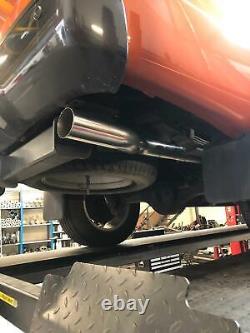 Ford Ranger Wildtrak 3 Stainless Steel Side Exit Cat Back System No Silencer
