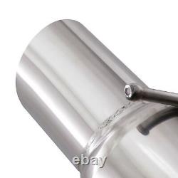 Japspeed 3 Stainless Catback Exhaust System For Mitsubishi Evo 8 VIII 260 Bhp