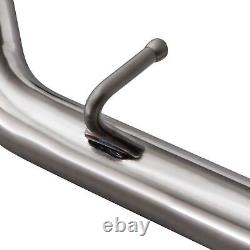 Japspeed Stainless Silenced Cat Back Exhaust System For Mazda Rx8 Rx-8 1.3 Se3p