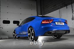 Milltek Audi RS6 C7 & RS7 Exhaust System Cat Back Non Resonated Louder SSXAU365