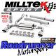 Milltek Exhaust Focus Rs Mk3 Cat Back System 3 Non Resonated Louder Ssxfd183