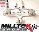 Milltek Mini Cooper S R53 Exhaust System Stainless Cat Back Non Resonate Ssxm007