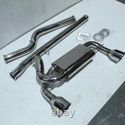 Rd1240 3 Stainless Cat Back Sport Race Exhaust System For Ford Focus Mk3 2.3 Rs