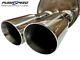 Stainless Cat Back Exhaust System For Ford Fiesta Mk7 St180 St 180 Ecoboost 70mm
