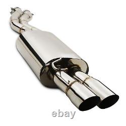 STAINLESS CATBACK EXHAUST SYSTEM FOR BMW Z4 E89 20i N20 2.0 TURBO 11-16