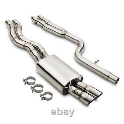 STAINLESS CATBACK EXHAUST SYSTEM FOR BMW Z4 E89 28i N20 2.0 TURBO 11-16