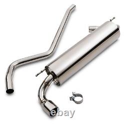 STAINLESS CATBACK RACE EXHAUST SYSTEM FOR BMW 1 SERIES F20 F21 116i M SPORT