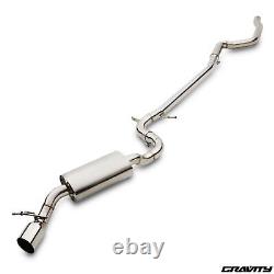STAINLESS STEEL CAT BACK EXHAUST SYSTEM FOR BMW 3 SERIES E90 320d N47 07-13