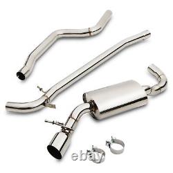 STAINLESS STEEL CAT BACK EXHAUST SYSTEM FOR BMW 3 SERIES E90 320d N47 07-13