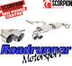 Scorpion Audi Tt Mk2 Tts Cat Back Exhaust Stainless Non Resonated Louder Quad
