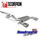 Scorpion Corsa E Vxr Exhaust 3 Primary Cat Back System Non Res Louder Svxs064