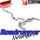 Scorpion Exhaust Clio 200 Rs Cat Back System Stainless Resonated 2010 On Srn023