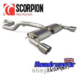 Scorpion Focus ST 225 Exhaust MK2 Cat Back System 3 Pipe Non Res LOUDER SFD067