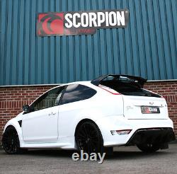 Scorpion Ford Focus RS MK2 Exhaust System 3 Stainless Cat Back Non Res (09-11)