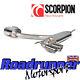 Scorpion Golf Gti Mk5 Exhaust 3 Stainless Cat Back System Resonated Svw042 New