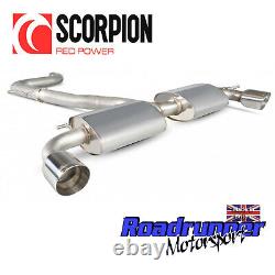 Scorpion Golf GTI MK6 Exhaust System 3 Cat Back Non Resonated LOUDER SVWS036