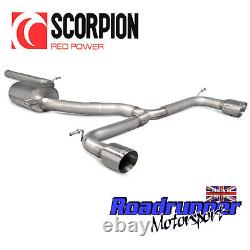 Scorpion Golf GTi MK7 Exhaust Cat Back System Inc Club Sport S Non Res SVWS043