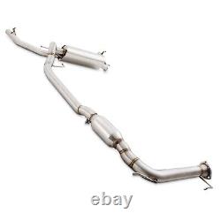 Stainless Cat Back Dual Exit Exhaust System For Honda CIVIC Fn2 Type R 05-11