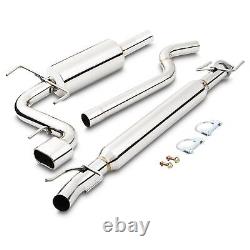 Stainless Catback Exhaust System For Vauxhall Opel Astra H Mk5 2.0t Vxr 04-09