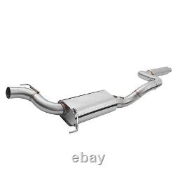 Stainless Catback Exhaust System For Vauxhall Opel Corsa D 1.6 Turbo Vxr 07-10