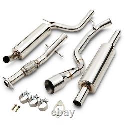 Stainless Sport Cat Back Race Exhaust System For Ford Focus Mk1 St170 2.0 02-04