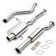 Stainless Steel Cat Back Exhaust System For Alfa Romeo 147 937 1.6 2.0 01-10