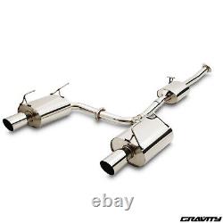 Stainless Steel Cat Back Performance Exhaust System For Honda S2000 00-09